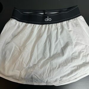 Alo White Tennis Skirt Size S